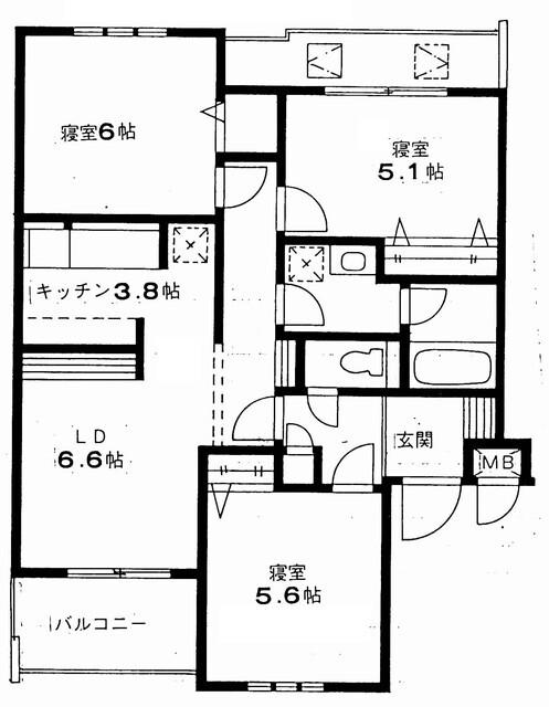  間取り図写真