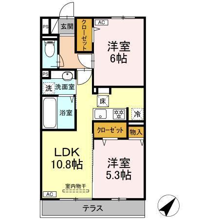  間取り図写真