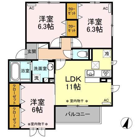  間取り図写真
