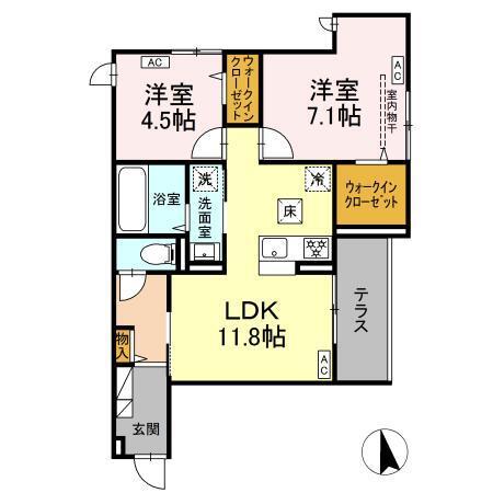  間取り図写真