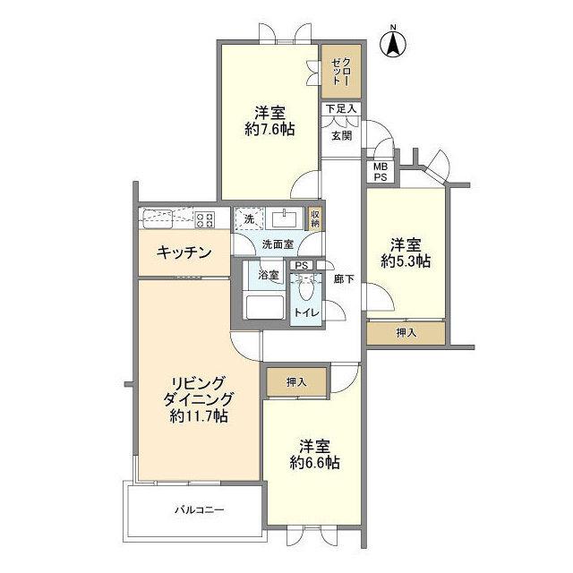  間取り図写真