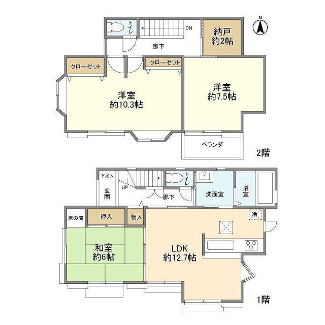  間取り図写真