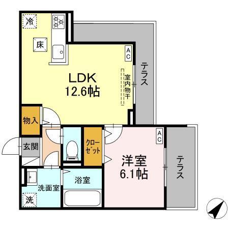  間取り図写真