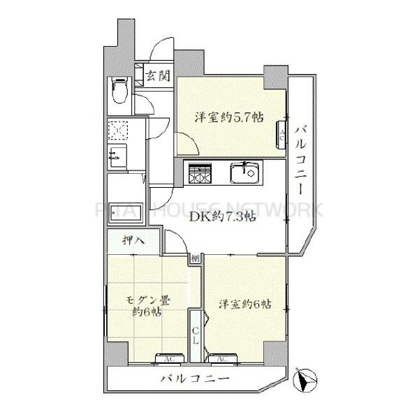 間取りです♪