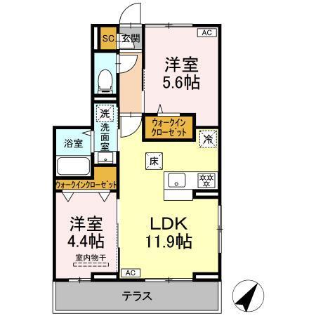  間取り図写真