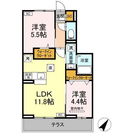  間取り図写真