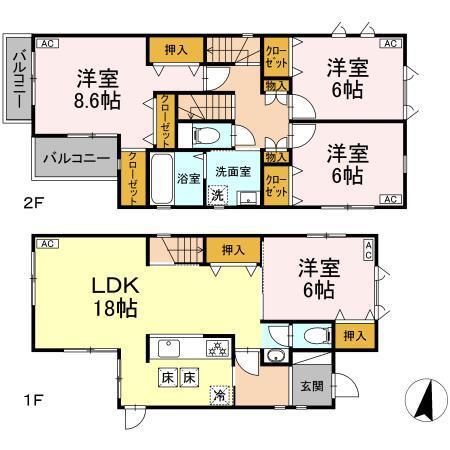  間取り図写真