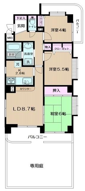  間取り図写真