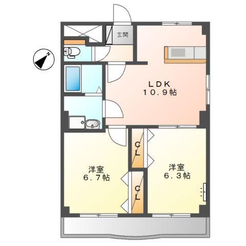  間取り図写真
