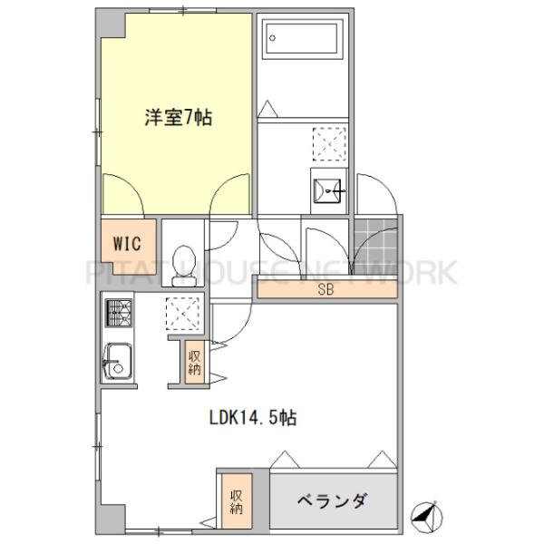 最上階・角部屋ですよ！
