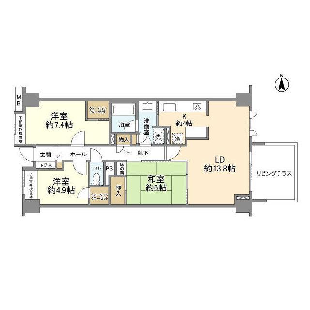  間取り図写真