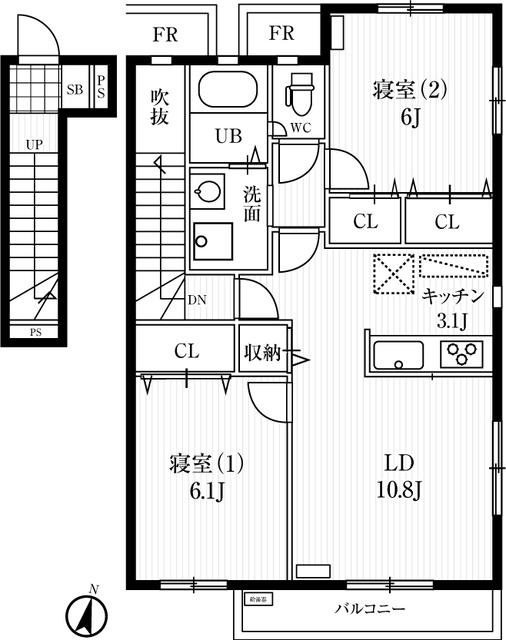  間取り図写真