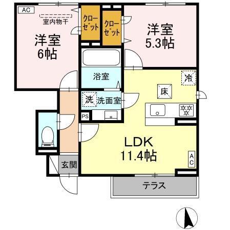  間取り図写真