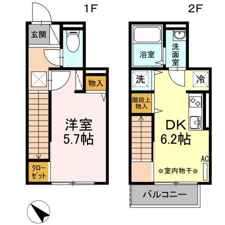 メゾネットタイプ
