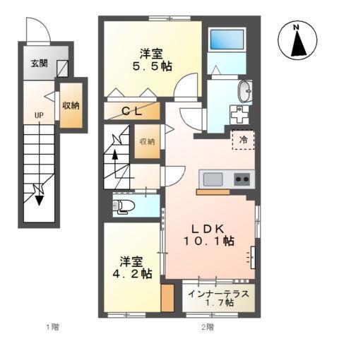  間取り図写真