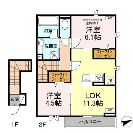  間取り図写真