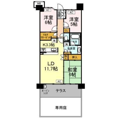  間取り図写真