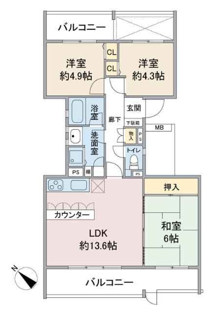  間取り図写真