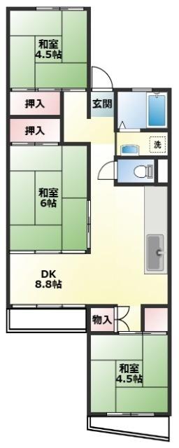  間取り図写真