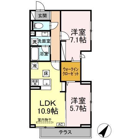  間取り図写真