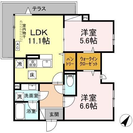  間取り図写真