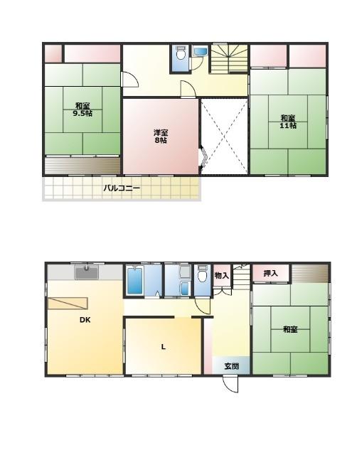  間取り図写真
