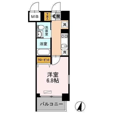 カスタリア武蔵小杉（0112） 間取り図画像
