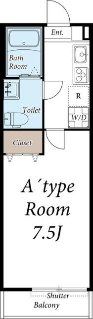 Wレジデンス1st 間取り図画像