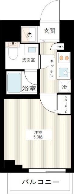ラヴェニール横浜蒔田 間取り図画像