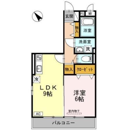 アピーズ（205） 間取り図画像