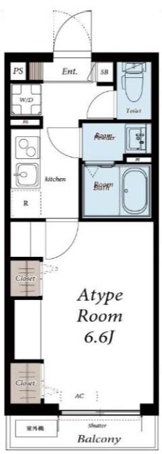 リブリ・井土ヶ谷 間取り図画像