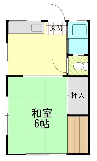 港南ハイツ 間取り図画像