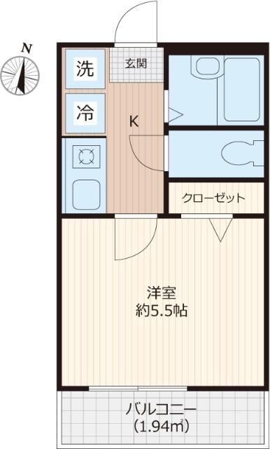 グランフェリオ横浜元町 間取り図画像