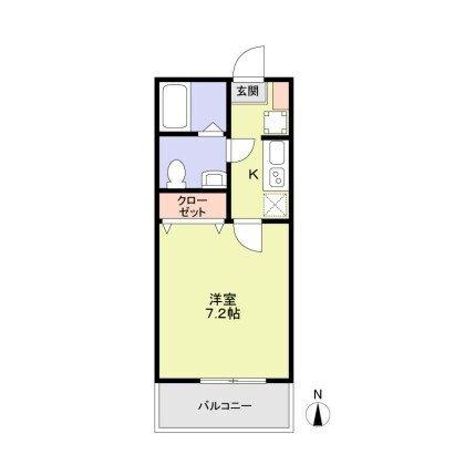 α parks hills 間取り図画像