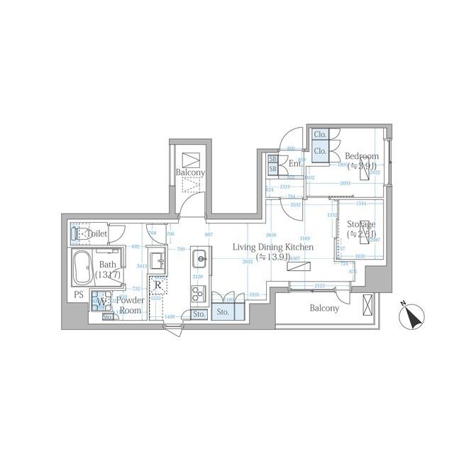 ＳＡＮＫＹＯ　ＹＯＫＯＨＡＭＡ　ＣＡＭＰＵＳ（604） 間取り図画像