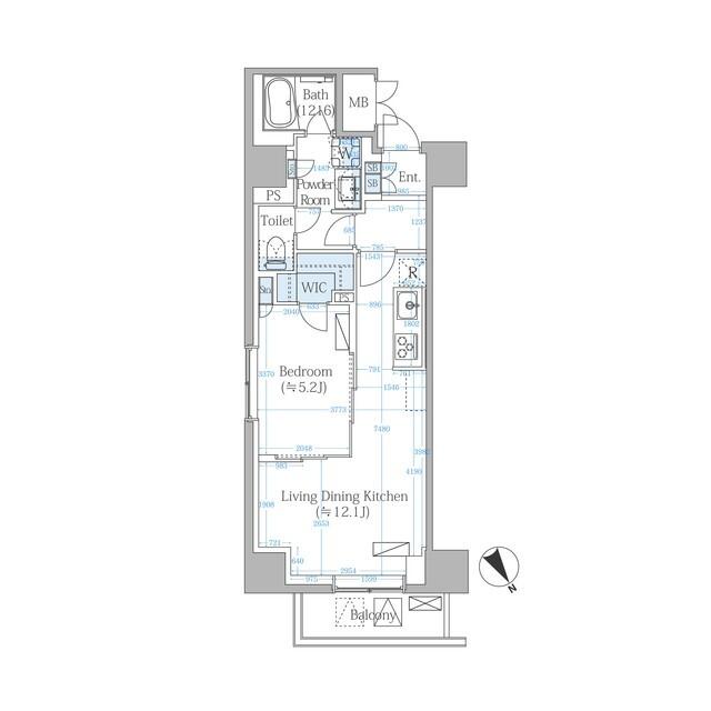 ＳＡＮＫＹＯ　ＹＯＫＯＨＡＭＡ　ＣＡＭＰＵＳ（803） 間取り図画像