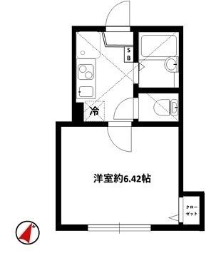 リーヴェルポート横浜SOUTHⅡ 間取り図画像