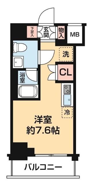 横浜市南区真金町マンション 間取り図画像