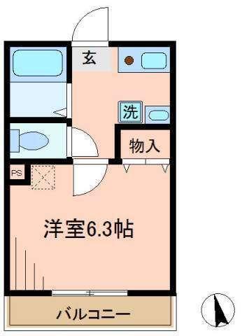 フルール 間取り図画像