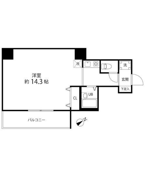 IWASAKIBLDG 間取り図画像