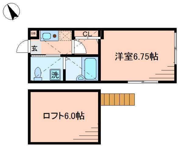 グリーンハイツ 間取り図画像