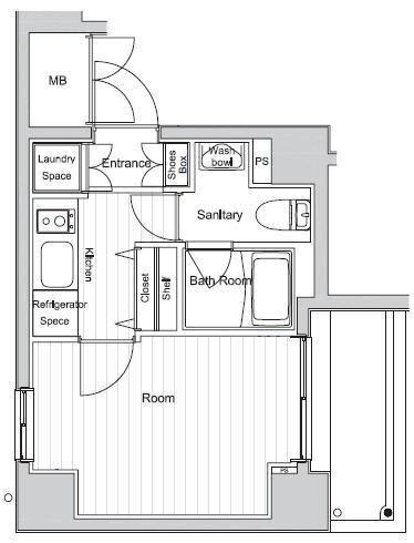 ベルグレードYS 間取り図画像