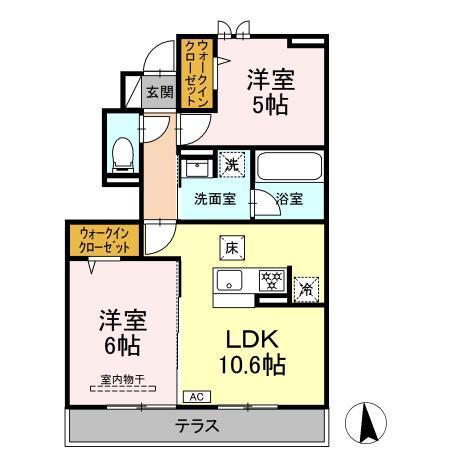泉区上飯田町AK計画（102） 間取り図画像