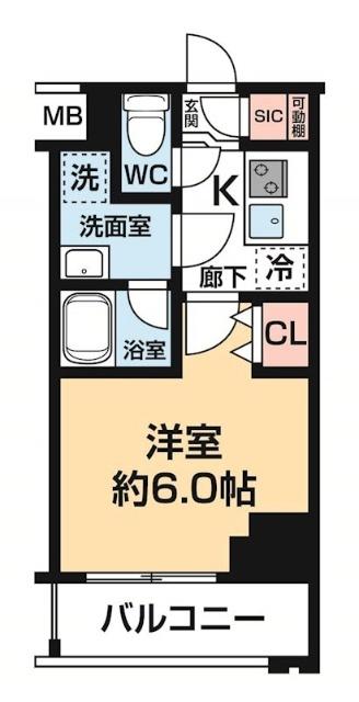LUMEED横濱吉野町 間取り図画像