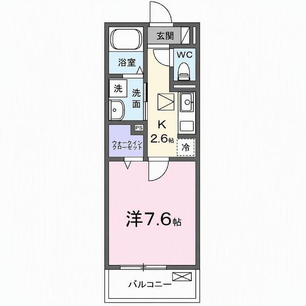 マリンコート（103） 間取り図画像