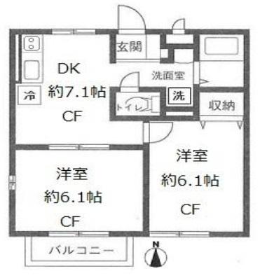 STコーポ 間取り図画像
