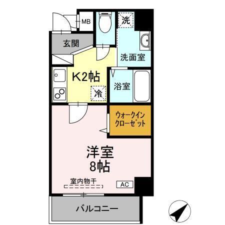アーバンフォート横浜（201） 間取り図画像