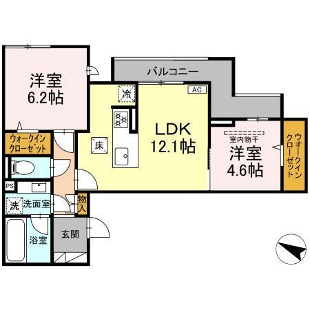 Lumiere（106） 間取り図画像