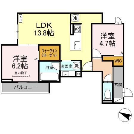 Lumiere（303） 間取り図画像