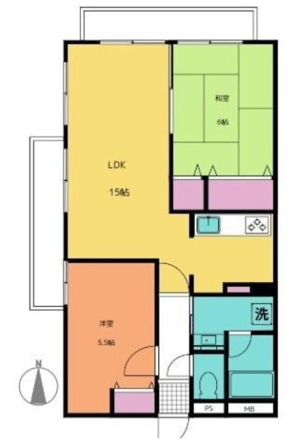 アークハイツ上永谷 間取り図画像